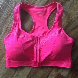 Danskin NWOT Zip Sports Bra